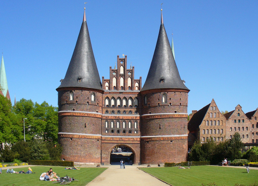 Lübeck und das Holstentor