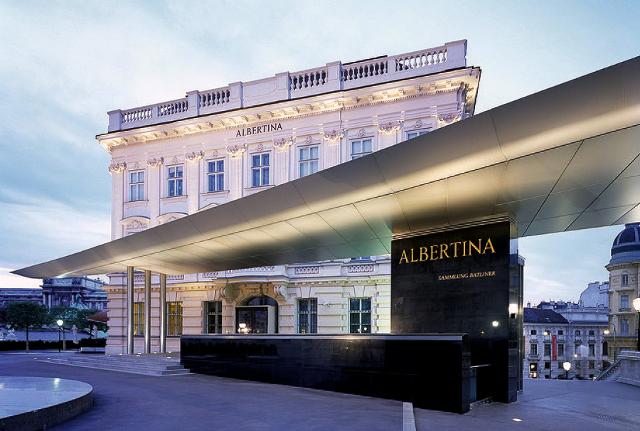 Die Albertina in Wien